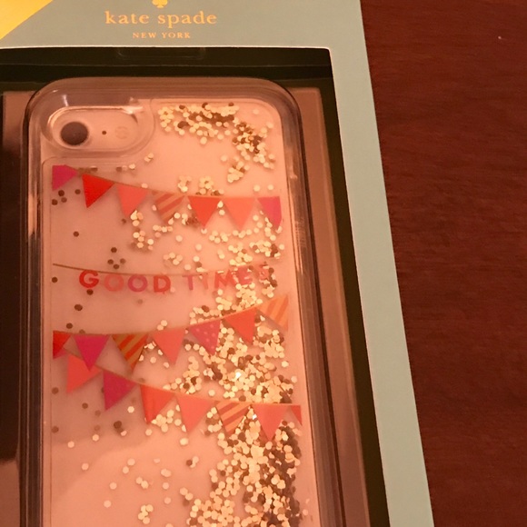Kate spade iPhone 7 Cover/Case- Good times confett - Picture 4 of 8